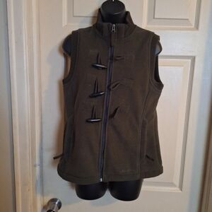 Eddie Bauer women's fleece vest size small